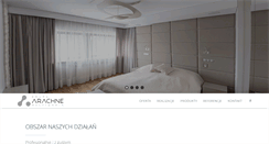 Desktop Screenshot of grupa-arachne.pl